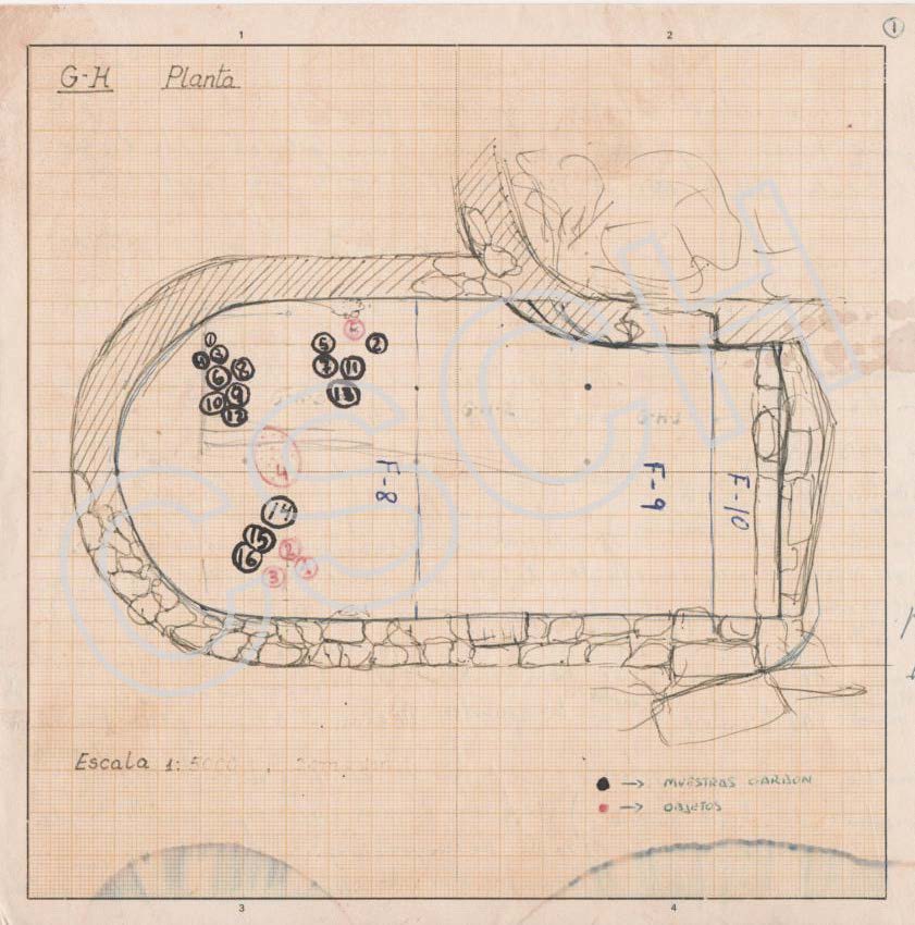 Estructura 9 o Casa Grande. 1981. Structure 9 or Big House. 