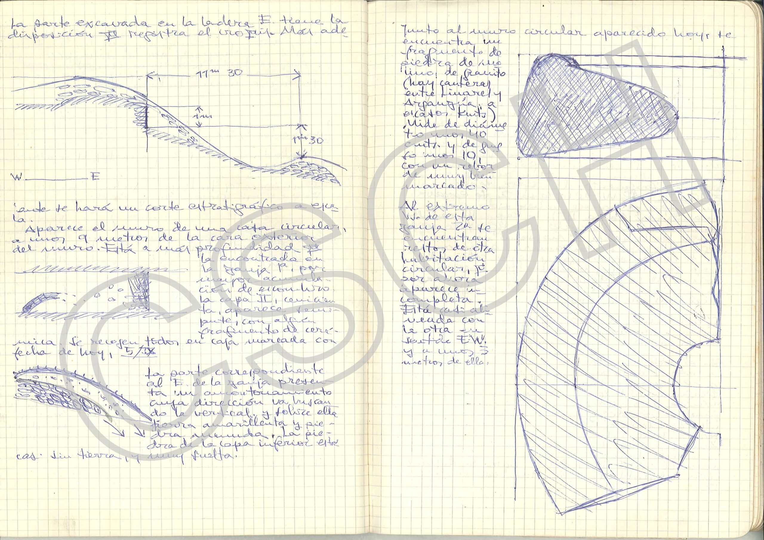 PAG. 13 DEL DIARIO DE FRANCISCO JORDÁ CERDÁ |  PAGE 13 OF THE DIARY OF FRANCISCO JORDÁ CERDÁ.1962